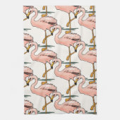 Roze Flamingos Kitchen Towelen Theedoek (Verticaal)