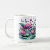 Roze Flamingo's Koffiemok (Links)
