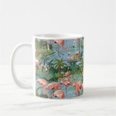 Roze Flamingos Lagoon Koffiemok (Links)