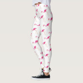 Roze Flamingos Leggings (Links)