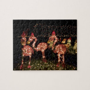 Roze Flamingo's Legpuzzel