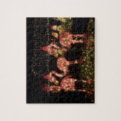 Roze Flamingo's Legpuzzel (Verticaal)