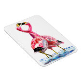 Roze Flamingos Magnet Magneet (Rechterzijde)