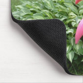 ROZE FLAMINGOS mousepad Muismat (Hoek)