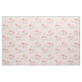 Roze Flamingo's Multi grote patroon Stof (Yard (91,4 cm))