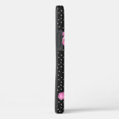 roze flamingos op poolpunt Case-Mate iPhone case (Achterkant / Rechts)