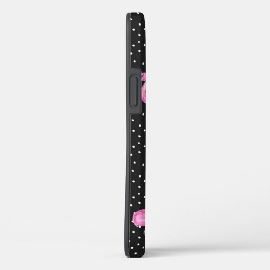 roze flamingos op poolpunt Case-Mate iPhone case (Achterkant / Rechts)