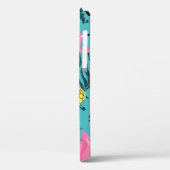 Roze Flamingo's Palm: Exotisch Hawaï Case-Mate iPhone Case (Achterkant / Links)
