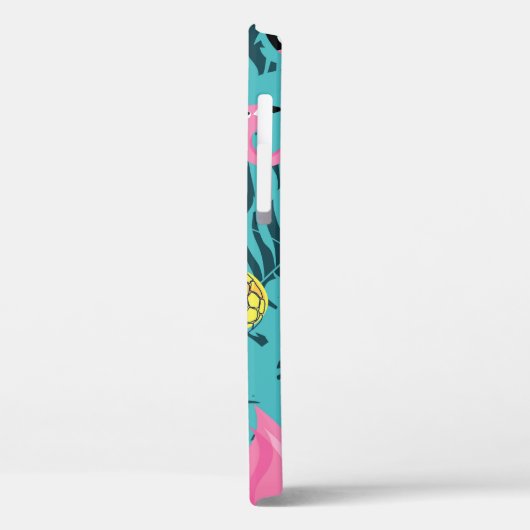 Roze Flamingo's Palm: Exotisch Hawaï Case-Mate iPhone Case (Achterkant / Links)
