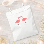 Roze Flamingo's Party Bruiloft Vrijgezellenfeest Bedankzakje (Geknipt)