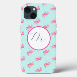 Roze Flamingo's Patroon Tropische Telefoon Case