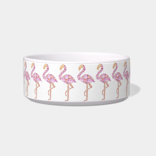  roze flamingos Pet Bowl Voerbakje