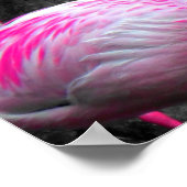 ~Roze Flamingos~ PINK FLAMINGOS, AANGEPAST HET! Poster (Hoek)