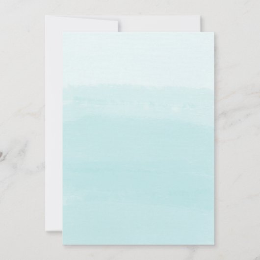 Roze Flamingos Pool Birthday Party Invitation Kaart (Achterkant)