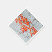 Roze flamingo's servetten (Hoek)