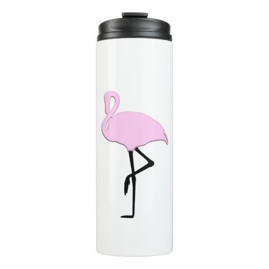 Roze Flamingo's Thermosbeker (Voorkant)