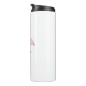 Roze Flamingo's Thermosbeker (Geroteerd rechts)