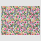 Roze Flamingo's Tissuepapier (Voorkant)