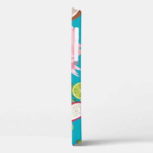 Roze Flamingo's: Tropisch naadloos patroon Case-Mate iPhone Case (Achterkant / Links)