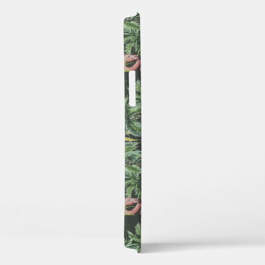 Roze flamingo's, tropisch patroon. Case-Mate iPhone case (Achterkant / Rechts)