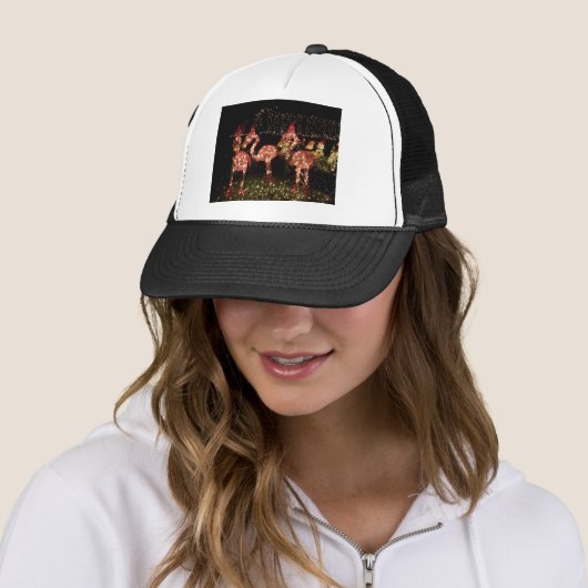 Roze Flamingo's Trucker Pet (In situ)