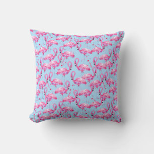 Roze Flamingo's Worpkussen Kussen