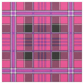 Roze flanel patroon stof (Swatch)