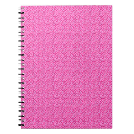 Roze flatel notitieboek (Voorkant)