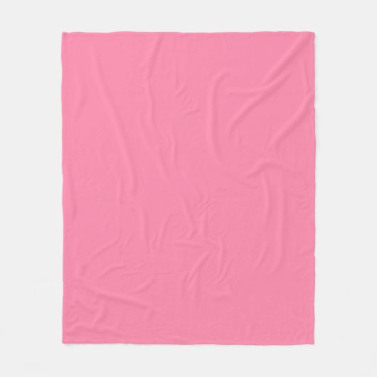 Roze Fleece Deken (Voorkant)