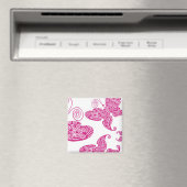 Roze flens magneet (Insitu (Vaatwasser))