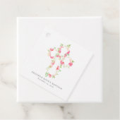 Roze flessenbatterijen voor Waterverf Kruisvlekken Bedankjes Labels (In situ)