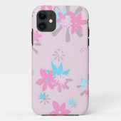 Roze flessenpatroon Case-Mate iPhone case (Achterkant)