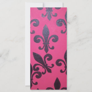 Roze fleur de lis