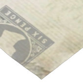 roze floraal tafelkleed (Gekanteld)