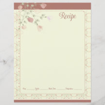 Roze Floral Accented