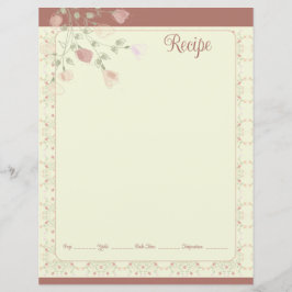 Roze Floral Accented