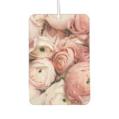 Roze Floral Air Freshener Luchtverfrisser (Voorkant)