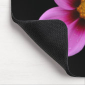 Roze Floral Art Muismat (Hoek)