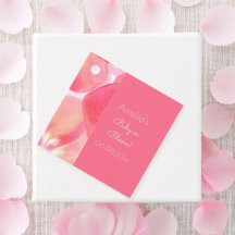 Roze Floral-Baby in het Baby shower Bloom