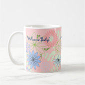 Roze Floral baby mok (Links)