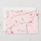 roze floral boho chic vrijgezellenfeest recept (Achterkant)