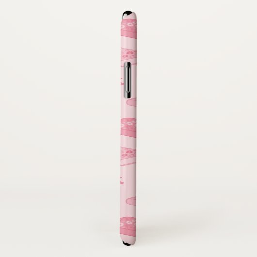 Roze Floral Books Case-Mate iPhone Case (Achterkant / rechts)