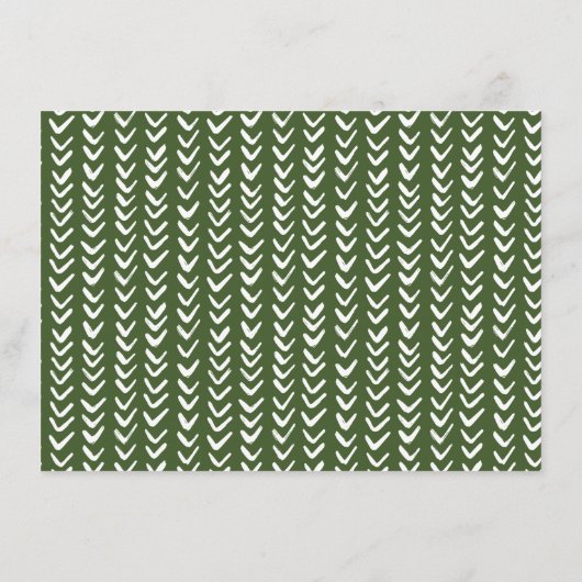 Roze Floral Cactus Informatiekaartje (Achterkant)