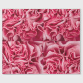 Roze Floral Cadeaupapier (Vlak)