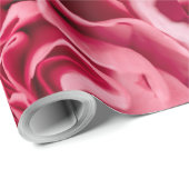 Roze Floral Cadeaupapier (Rol Hoek)