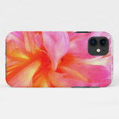 Roze Floral Case-Mate iPhone Case (Achterkant (horizontaal))