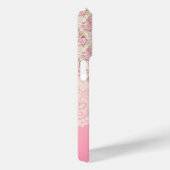 Roze Floral Case-Mate iPhone Case (Achterkant / Rechts)