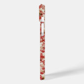 Roze Floral Case-Mate iPhone Case (Achterkant / Links)