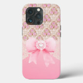  Roze Floral Case-Mate iPhone Case (Achterkant)