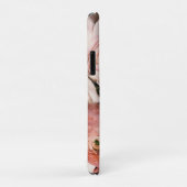 Roze Floral Case-Mate iPhone Case (Achterkant/rechts)
